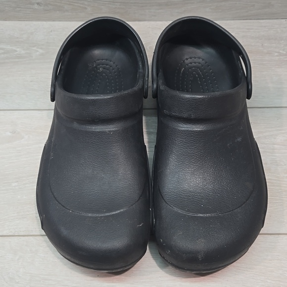 Crocs Men\'s Black Outdoor Rubber Clogs Shoes Sz 13 main image 8